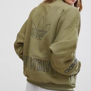 adidas Originals women’s army green bomber Jacket